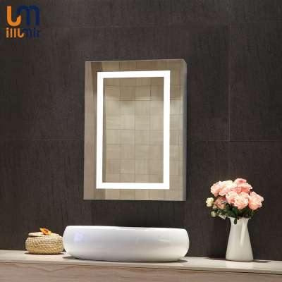 New Design Glass Shelved Mirror Cabinet Surface Mount Backlit Mirror Medicine Cabinet Bathroom Cabinet Mirror With Light